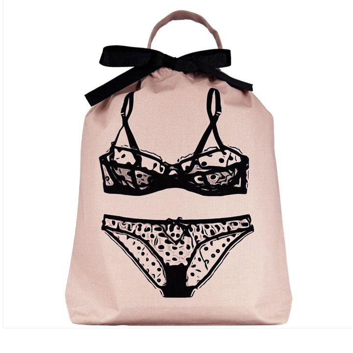 Lingerie Travel Bag in Pink Blush-Travel Accessories-Bag-All-Anna Bella Fine Lingerie, Reveal Your Most Gorgeous Self!