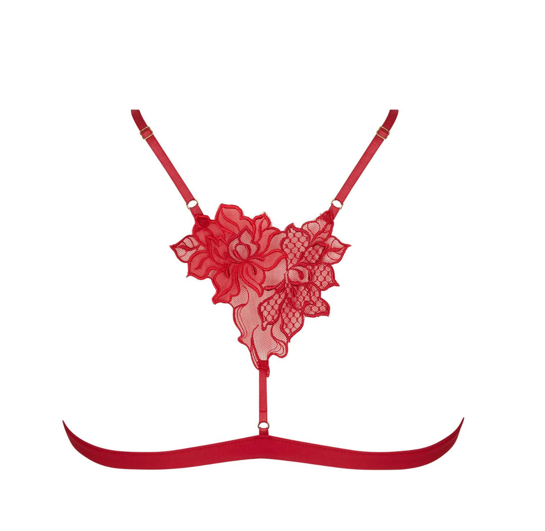 Lise Charmel Adorable en Sexy Non-Wire Bra ACH6585 in Rouge Effusion-Bralette-Lise Charmel-Rouge Effusion-Small-Anna Bella Fine Lingerie, Reveal Your Most Gorgeous Self!