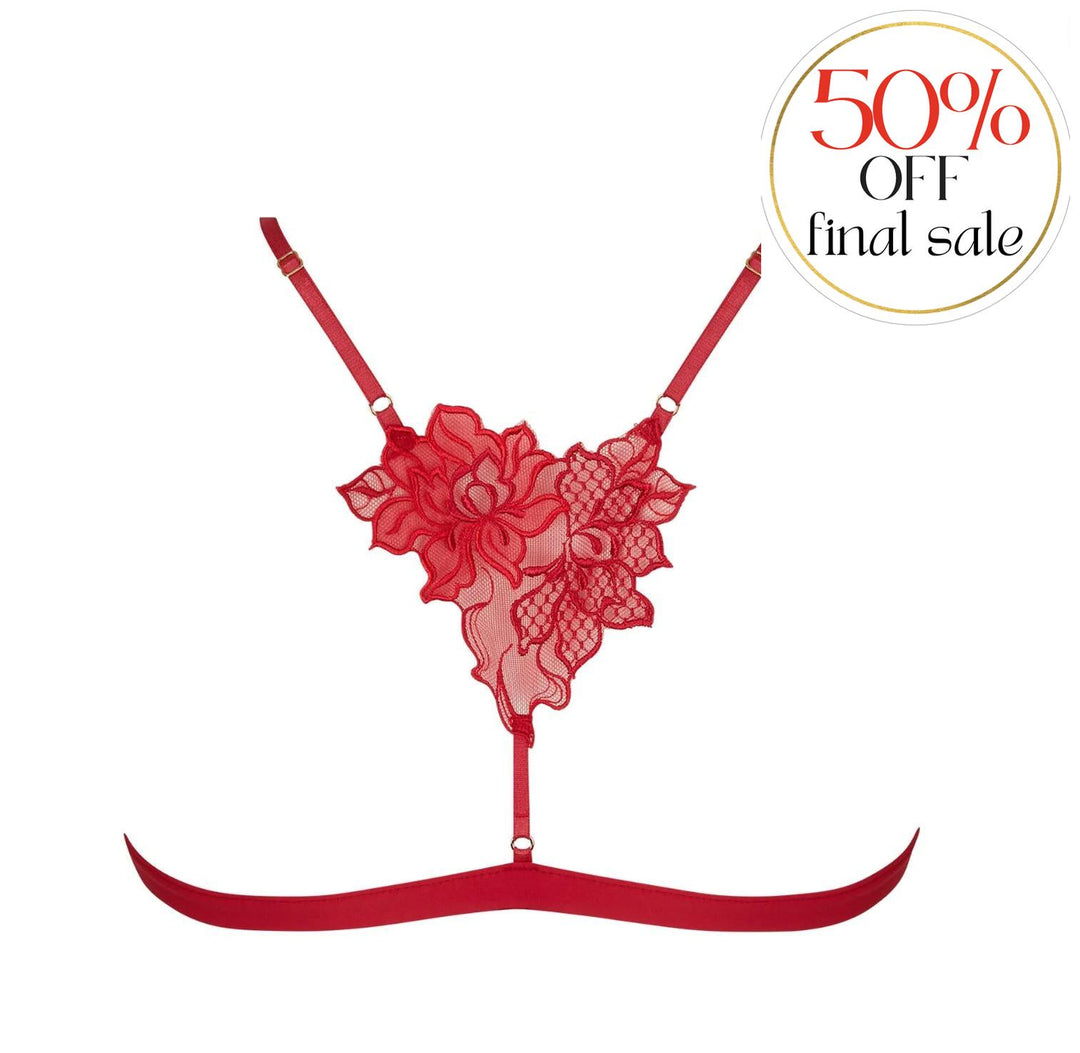 Lise Charmel Adorable en Sexy Non-Wire Bra ACH6585 in Rouge Effusion-Bralette-Lise Charmel-Rouge Effusion-Small-Anna Bella Fine Lingerie, Reveal Your Most Gorgeous Self!