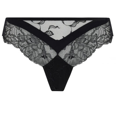 Lise Charmel Adorable en Sexy Thong ACH0085-Anna Bella Fine Lingerie-Black-XSmall-