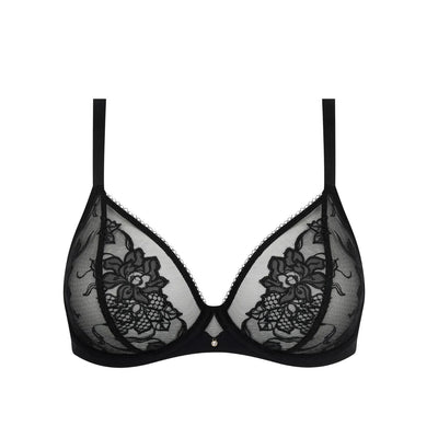 Lise Charmel Adorable en Sexy Triangle Bra ACH6785-Anna Bella Fine Lingerie-Black-34-D