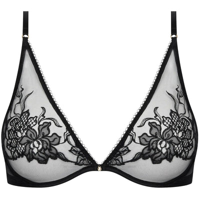 Lise Charmel Adorable en Sexy Triangle Bra ACH6985-Anna Bella Fine Lingerie-Black-32-B