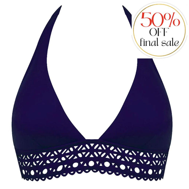Lise Charmel Ajourage Couture Triangle Bra ABA2015 in Marina Couture-Swimwear-Lise Charmel-Marina Couture-Small-Anna Bella Fine Lingerie, Reveal Your Most Gorgeous Self!