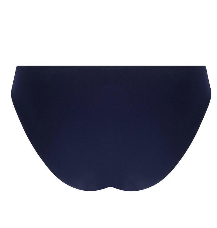 Lise Charmel Danse Des Vagues Wide Side Bikini Bottom ABB0396-Swimwear-Lise Charmel-Danse Blue-Small-Anna Bella Fine Lingerie, Reveal Your Most Gorgeous Self!