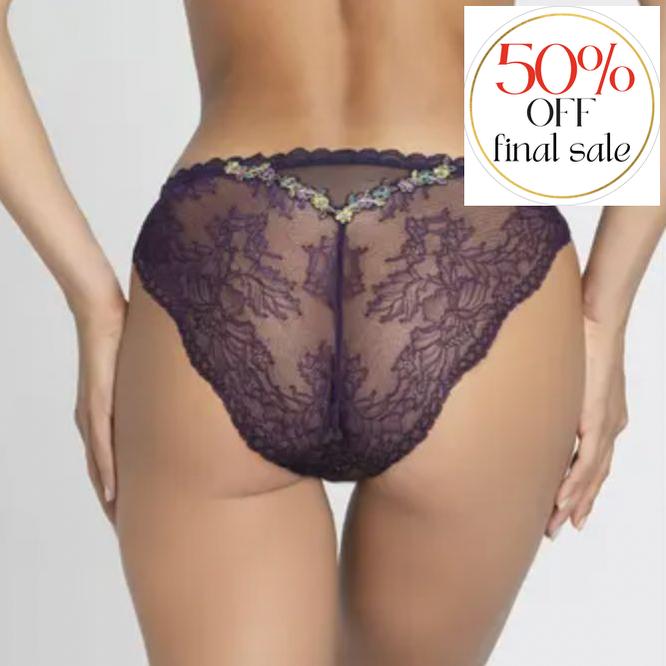 Lise Charmel Dentelle Cashmer Italian Brief ACH0751-Panties-Lise Charmel-Emaux Cashmer-Small-Anna Bella Fine Lingerie, Reveal Your Most Gorgeous Self!