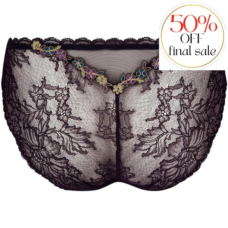 Lise Charmel Dentelle Cashmer Italian Brief ACH0751-Panties-Lise Charmel-Emaux Cashmer-Small-Anna Bella Fine Lingerie, Reveal Your Most Gorgeous Self!