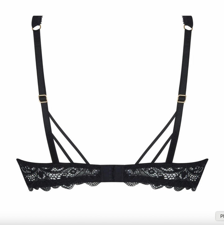 Lise Charmel Diva Glamour Glam Triangle Bra ACJ7475-Bras-Lise Charmel-Noir-34-D-Anna Bella Fine Lingerie, Reveal Your Most Gorgeous Self!
