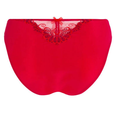 Lise Charmel Dressing Floral Brief in Red ACC0288-Anna Bella Fine Lingerie-Red-Small-