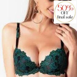 Lise Charmel Dressing Floral Contour Bra in Aloe ACC8588-Anna Bella Fine Lingerie-Dressing Aloe-32-B