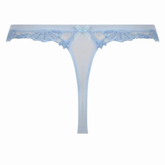 Lise Charmel Dressing Floral Thong in Ciel ACC0088-Anna Bella Fine Lingerie-Dressing Ciel-XSmall-