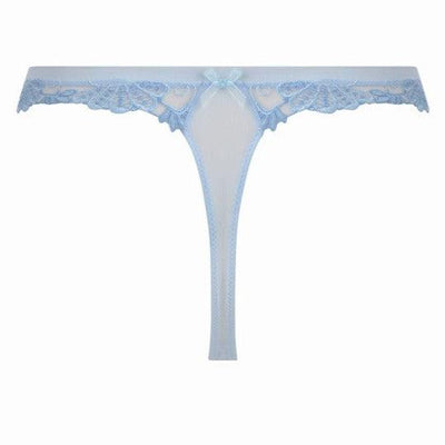 Lise Charmel Dressing Floral Thong in Ciel ACC0088-Anna Bella Fine Lingerie-Dressing Ciel-XSmall-