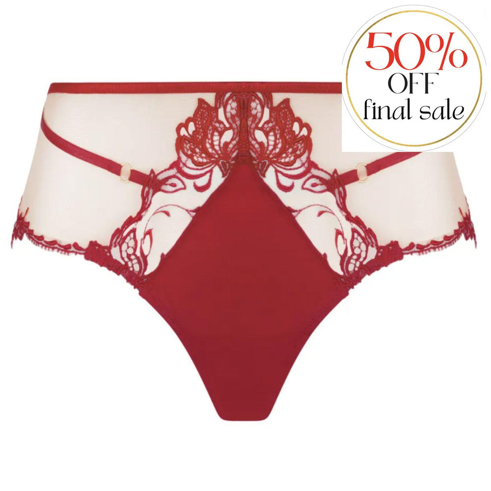 Lise Charmel Eblouissant Eros Boyshort in Nude Solaire ACH0495-Panties-Lise Charmel-Nude Solaire-XSmall-Anna Bella Fine Lingerie, Reveal Your Most Gorgeous Self!