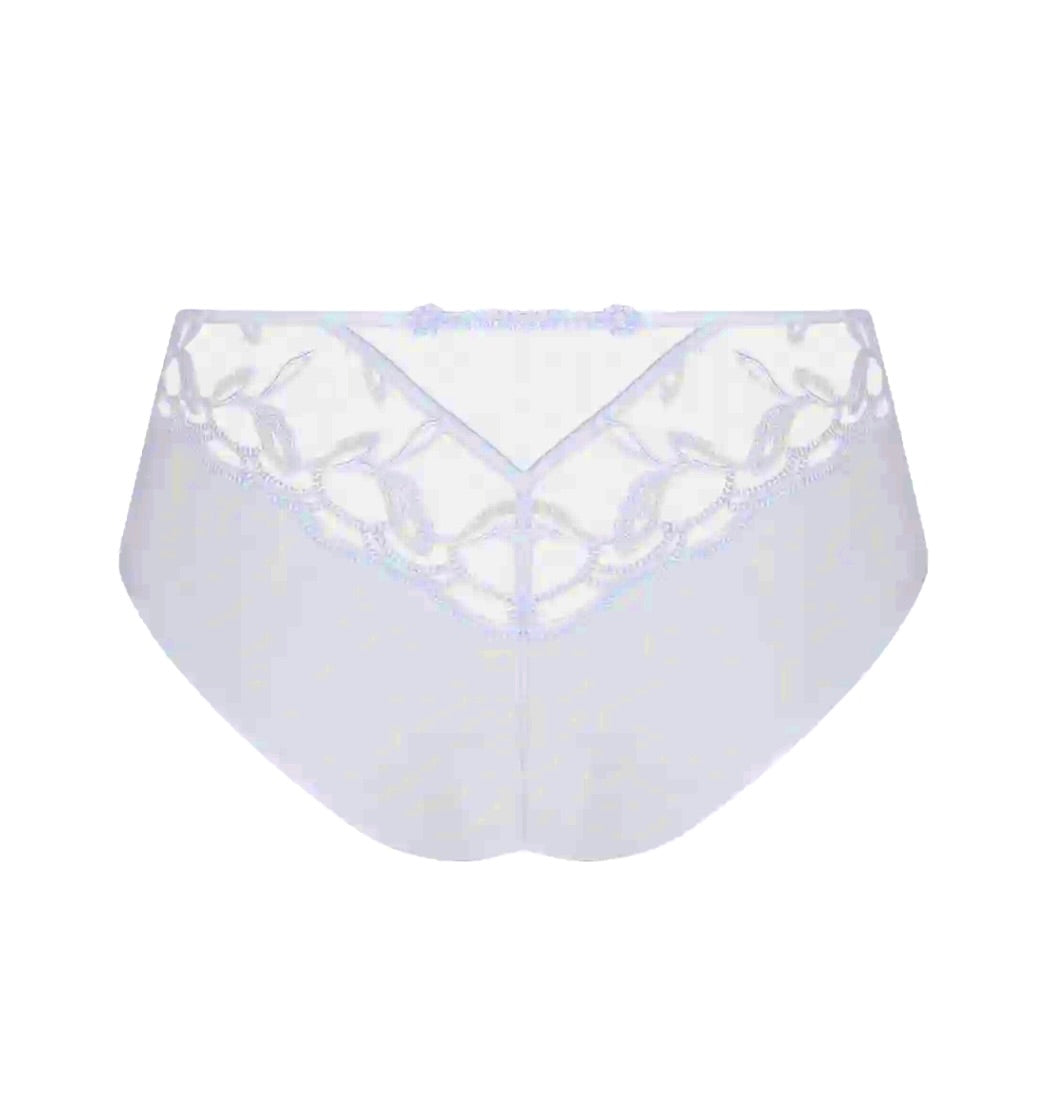 Lise Charmel Eclat Couture Boyshort ACJ0473-Panties-Lise Charmel-White-XSmall-Anna Bella Fine Lingerie, Reveal Your Most Gorgeous Self!