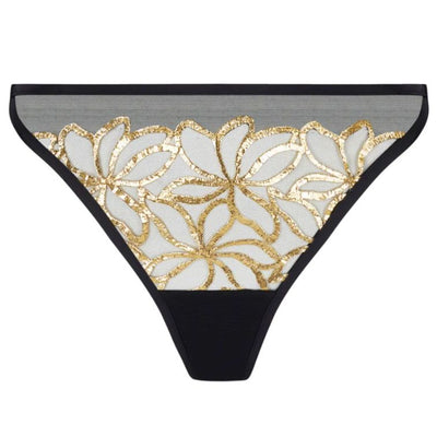 Lise Charmel Eclats D'Or Italian Brief ACJ0729-Anna Bella Fine Lingerie-Gold Flashes-XSmall-