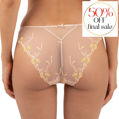 Lise Charmel Fleur Aphrodite Or Italian Brief ACG0748-Anna Bella Fine Lingerie-Aphrodite Or-XSmall-