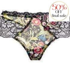 Lise Charmel Fleurs de Jungle Boyshort ACG0406-Panties-Lise Charmel-Jungle Floral-Small-Anna Bella Fine Lingerie, Reveal Your Most Gorgeous Self!