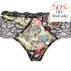 Lise Charmel Fleurs de Jungle Boyshort ACG0406-Anna Bella Fine Lingerie-Jungle Floral-Small-