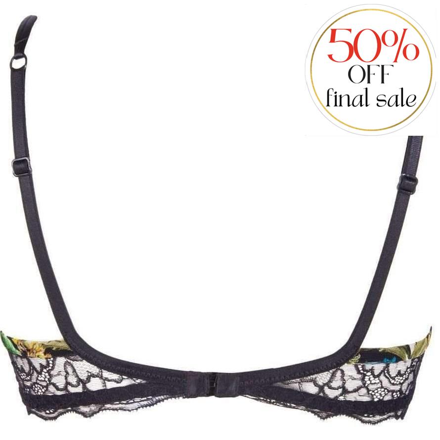 Lise Charmel Fleurs de Jungle Contour Bra ACG8506-Bras-Lise Charmel-Jungle Floral-34-C-Anna Bella Fine Lingerie, Reveal Your Most Gorgeous Self!