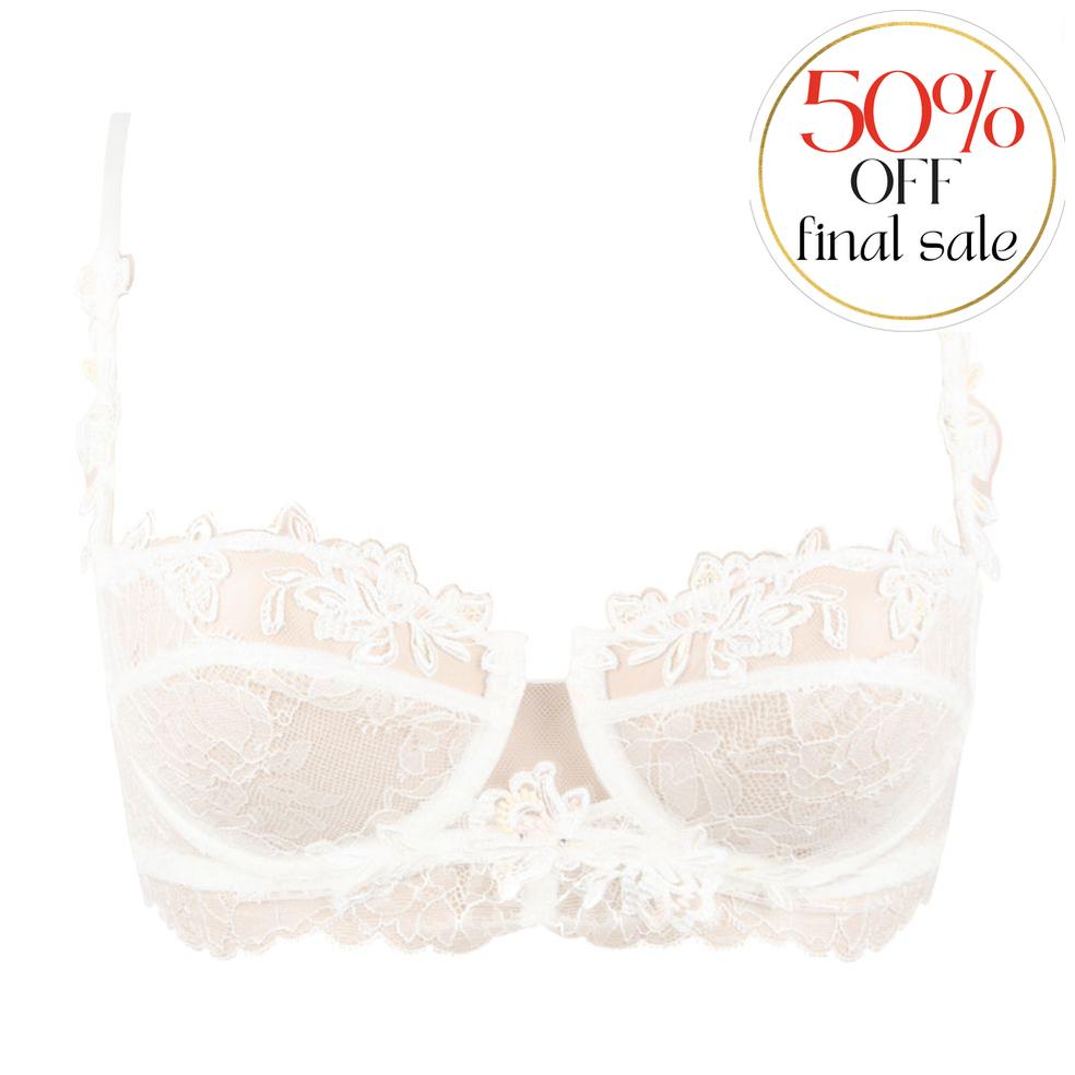 Lise Charmel Imagine La Beaute Demi Bra ACH3042-Bras-Lise Charmel-Ecru Nacre-34-C-Anna Bella Fine Lingerie, Reveal Your Most Gorgeous Self!