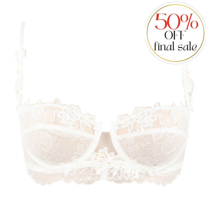 Lise Charmel Imagine La Beaute Demi Bra ACH3042-Bras-Lise Charmel-Ecru Nacre-34-C-Anna Bella Fine Lingerie, Reveal Your Most Gorgeous Self!