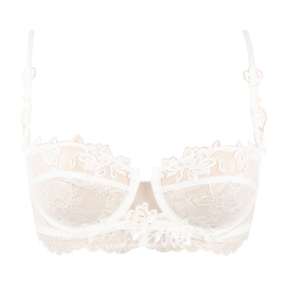 Lise Charmel Imagine La Beaute Demi Bra ACH3042-Anna Bella Fine Lingerie-Ecru Nacre-34-C