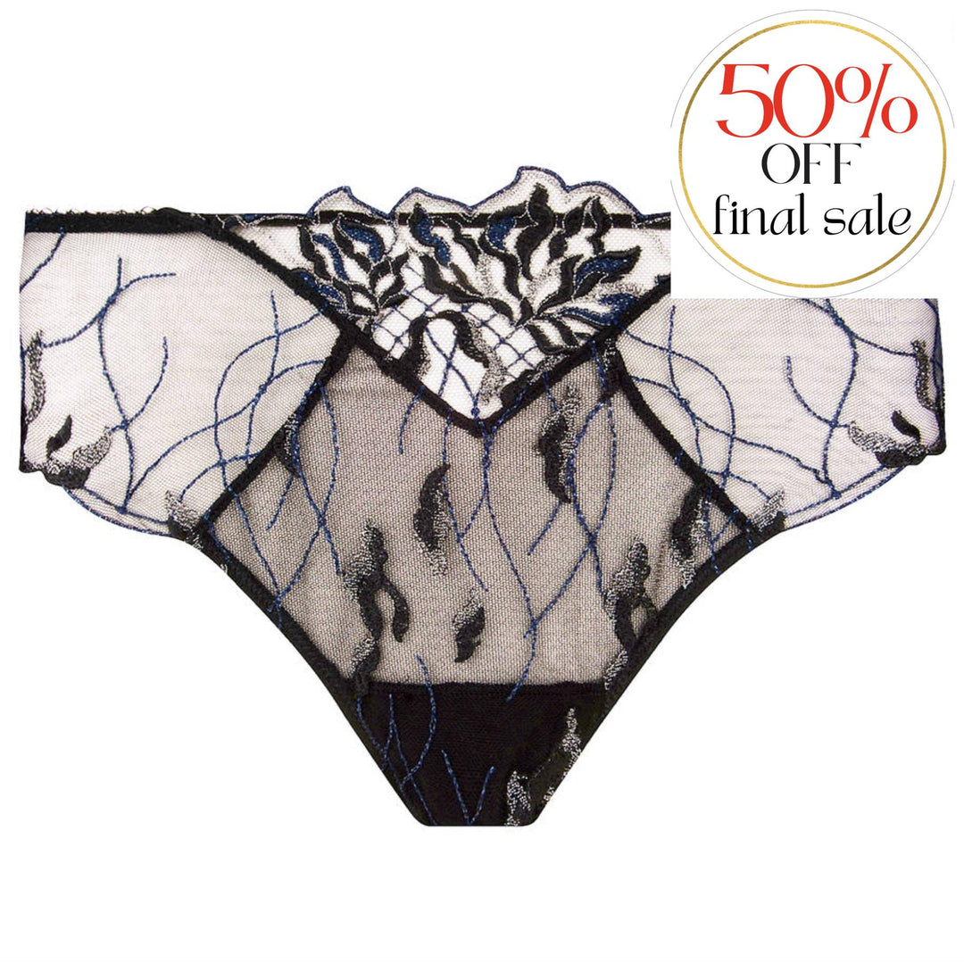 Lise Charmel Les Nuits Chics Italian Brief in Black ACH0735-Panties-Lise Charmel-Black-Small-Anna Bella Fine Lingerie, Reveal Your Most Gorgeous Self!