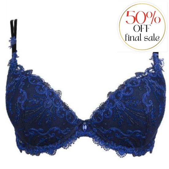 Lise Charmel Nuit Folie Contour Plunge Bra ACH8512-Bras-Lise Charmel-Nuit Diam-34-B-Anna Bella Fine Lingerie, Reveal Your Most Gorgeous Self!