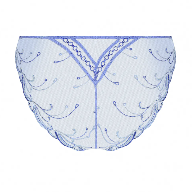 Lise Charmel Nymphe Bleue Italian Brief ACJ0794-Panties-Lise Charmel-Nymphe Lagon-XSmall-Anna Bella Fine Lingerie, Reveal Your Most Gorgeous Self!