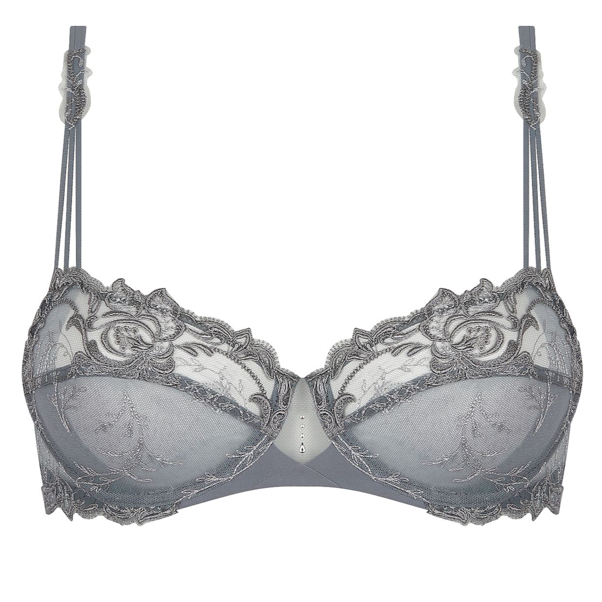 Lise Charmel Source Beaute Demi Cup Bra in Source Perele ACH3072-Anna Bella Fine Lingerie-Source Perle-32-B