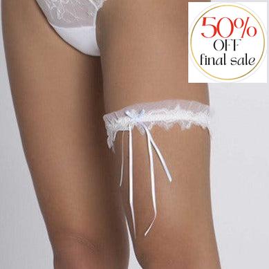 Lise Charmel Source Beaute Garter ACH5072-Garter-Lise Charmel-Ecru Nacre-Medium-Anna Bella Fine Lingerie, Reveal Your Most Gorgeous Self!