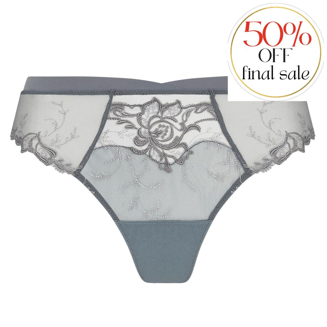 Lise Charmel Source Beaute Thong in Source Perle ACH0072-Panties-Lise Charmel-Ecru Nacre-XSmall-Anna Bella Fine Lingerie, Reveal Your Most Gorgeous Self!
