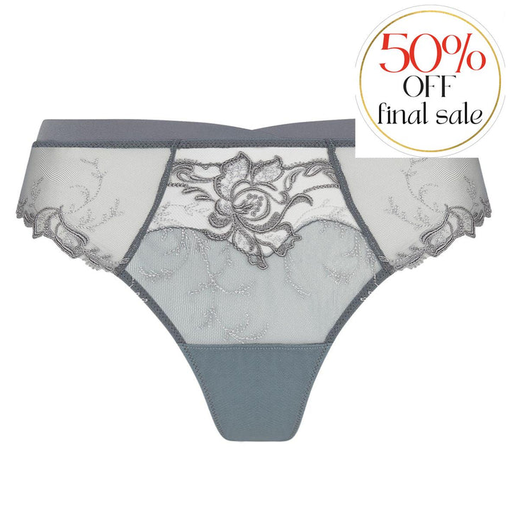 Lise Charmel Source Beaute Thong in Source Perle ACH0072-Panties-Lise Charmel-Ecru Nacre-XSmall-Anna Bella Fine Lingerie, Reveal Your Most Gorgeous Self!