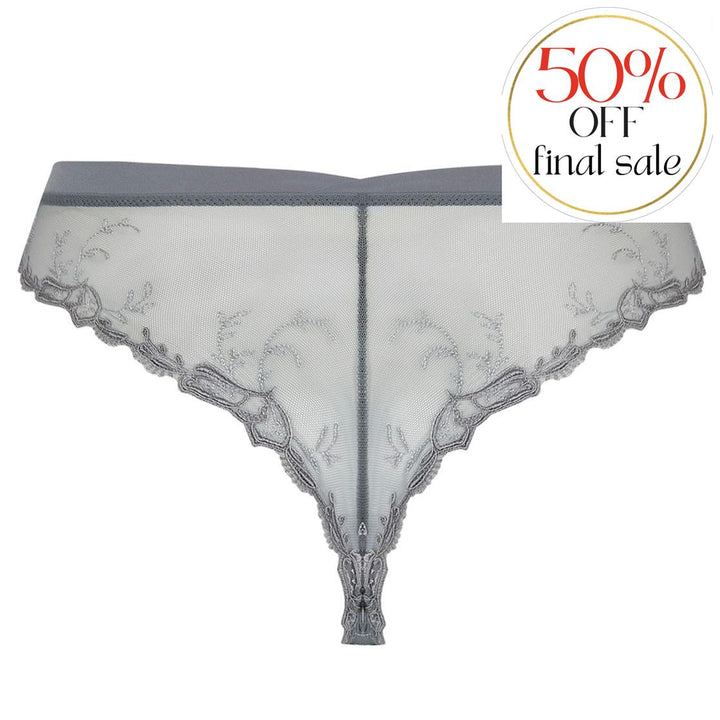Lise Charmel Source Beaute Thong in Source Perle ACH0072-Panties-Lise Charmel-Ecru Nacre-XSmall-Anna Bella Fine Lingerie, Reveal Your Most Gorgeous Self!