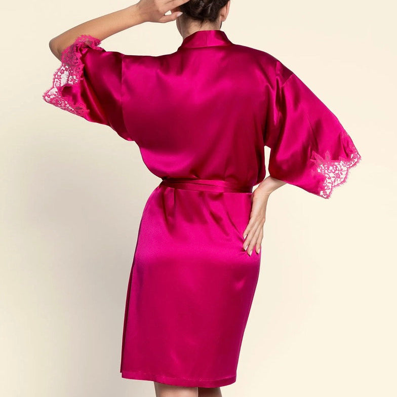 Lise Charmel Spendeur Soie Robe in Splendeur Carmin ALC2080-Anna Bella Fine Lingerie-Splendeur Carmin-Small-