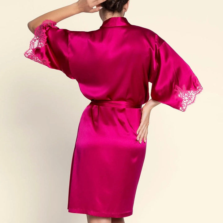 Lise Charmel Spendeur Soie Robe in Splendeur Carmin ALC2080-Anna Bella Fine Lingerie-Splendeur Carmin-Small-