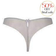 Lise Charmel Splendeur Soi Thong in Platine ACC0080-Anna Bella Fine Lingerie-Fidji-XSmall-