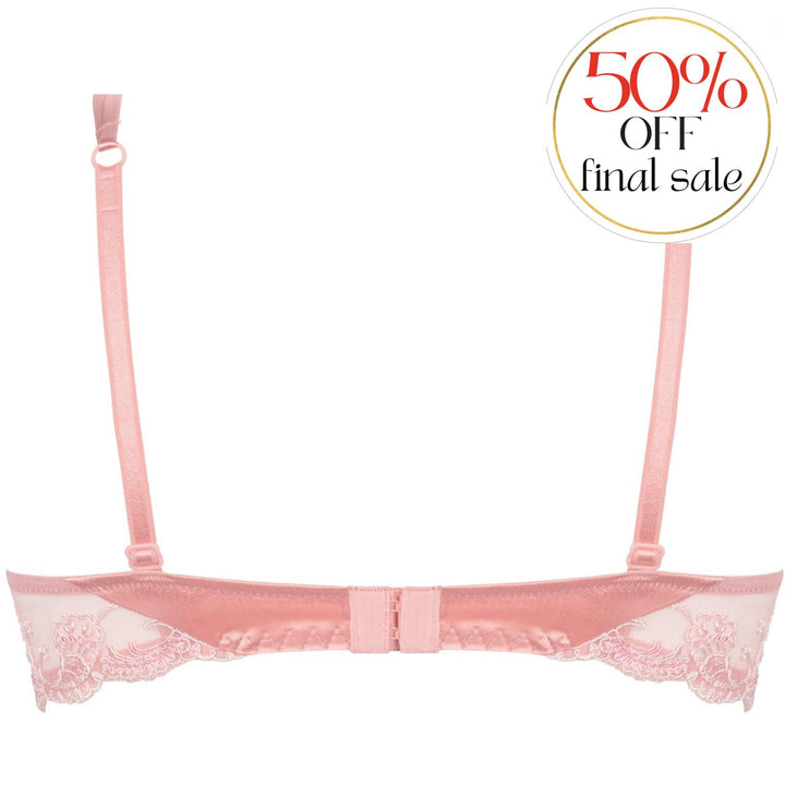 Lise Charmel Splendeur Soie Contour Bra in Rose ACC8580-Bras-Lise Charmel-Splendeur Rose-34-A-Anna Bella Fine Lingerie, Reveal Your Most Gorgeous Self!