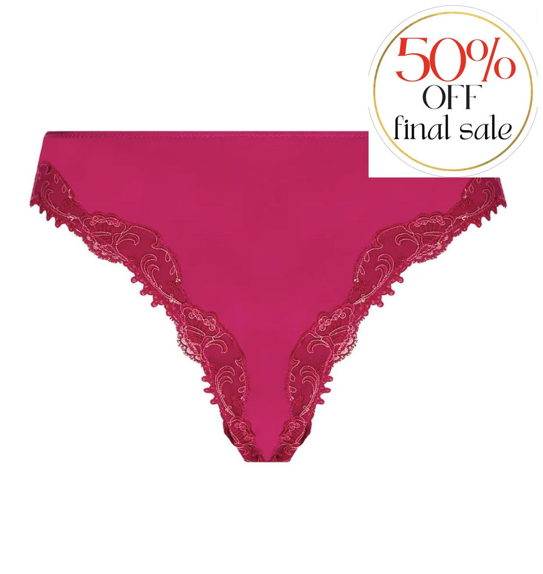 Lise Charmel Splendeur Soie Italian Brief in Carmin ACC0780-Panties-Lise Charmel-Splendeur Carmin-XSmall-Anna Bella Fine Lingerie, Reveal Your Most Gorgeous Self!