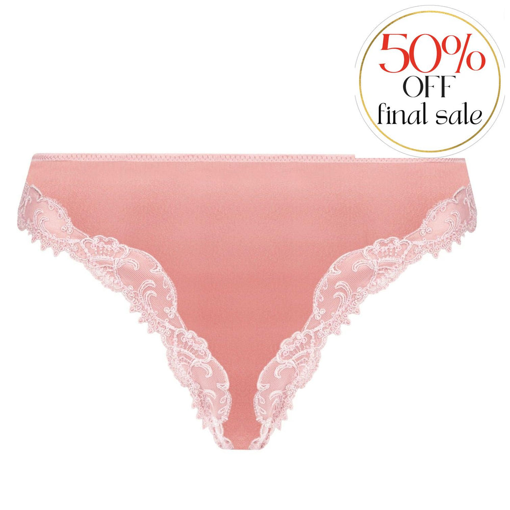 Lise Charmel Splendeur Soie Italian Brief in Splendeur Rose ACC0780-Panties-Lise Charmel-Splendour Rose-Small-Anna Bella Fine Lingerie, Reveal Your Most Gorgeous Self!