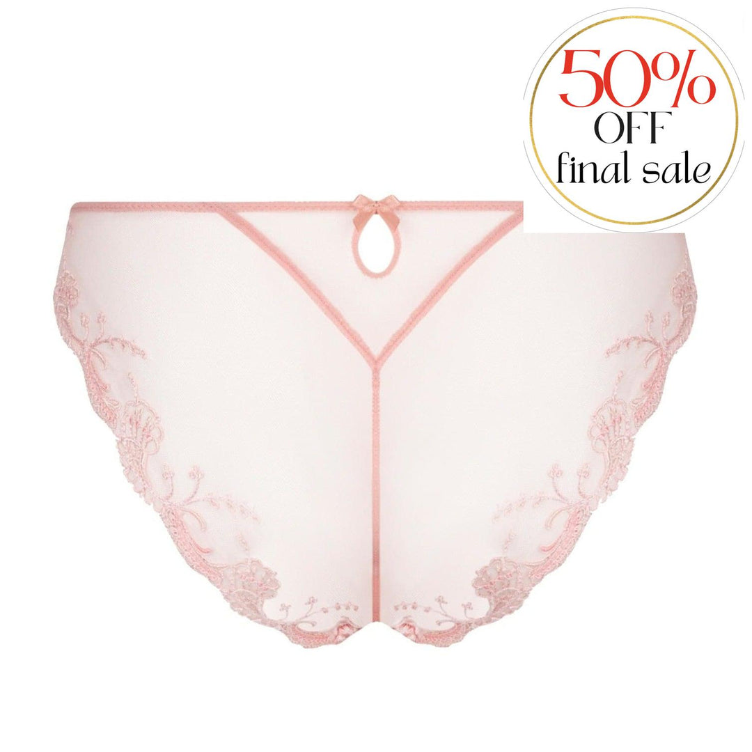 Lise Charmel Splendeur Soie Italian Brief in Splendeur Rose ACC0780-Panties-Lise Charmel-Splendour Rose-Small-Anna Bella Fine Lingerie, Reveal Your Most Gorgeous Self!