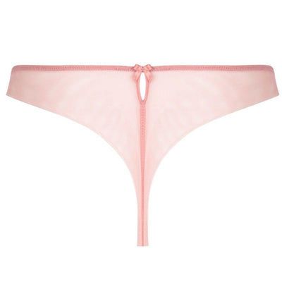 Lise Charmel Splendeur Soie Thong in Rose ACC0080-Anna Bella Fine Lingerie-Splendeur Rose-XSmall-