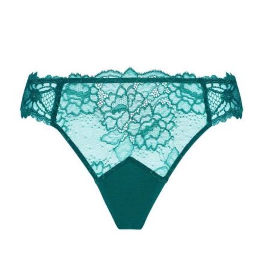 Lise Charmel Sublime En Dentelle Italian Brief ACH0713 in Vert Princesse-Panties-Lise Charmel-Vert Princesse-Small-Anna Bella Fine Lingerie, Reveal Your Most Gorgeous Self!