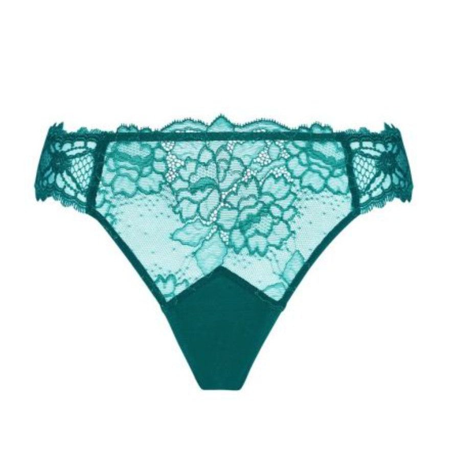 Lise Charmel Sublime En Dentelle Italian Brief ACH0713 in Vert Princesse-Anna Bella Fine Lingerie-Vert Princesse-Small-