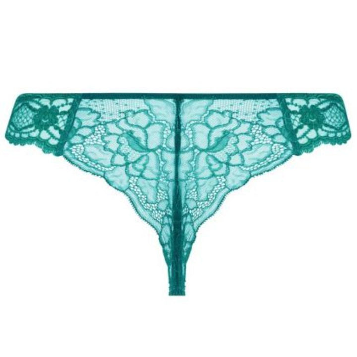 Lise Charmel Sublime En Dentelle Thong in Vert Princesse ACH0013-Panties-Lise Charmel-Vert Princessa-XSmall-Anna Bella Fine Lingerie, Reveal Your Most Gorgeous Self!