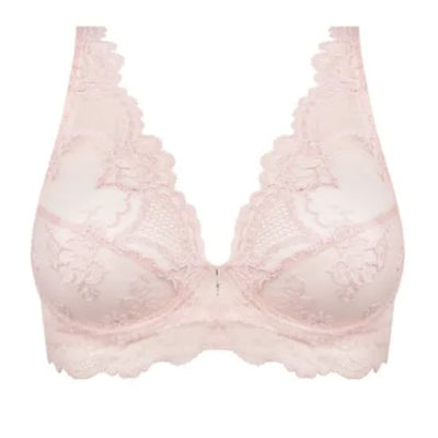 Lise Charmel Sublime En Dentelle Triangle Bra in Rose ACH7413-Anna Bella Fine Lingerie-Rose Sublime-34-B