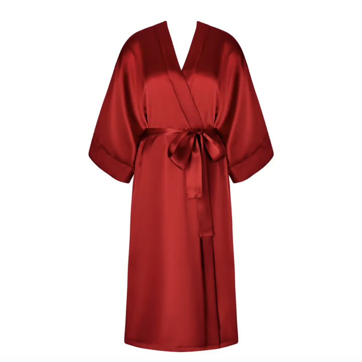 Lise Charmel Sublime en Dentelle Silk Robe in Sublime Opera ALH2013