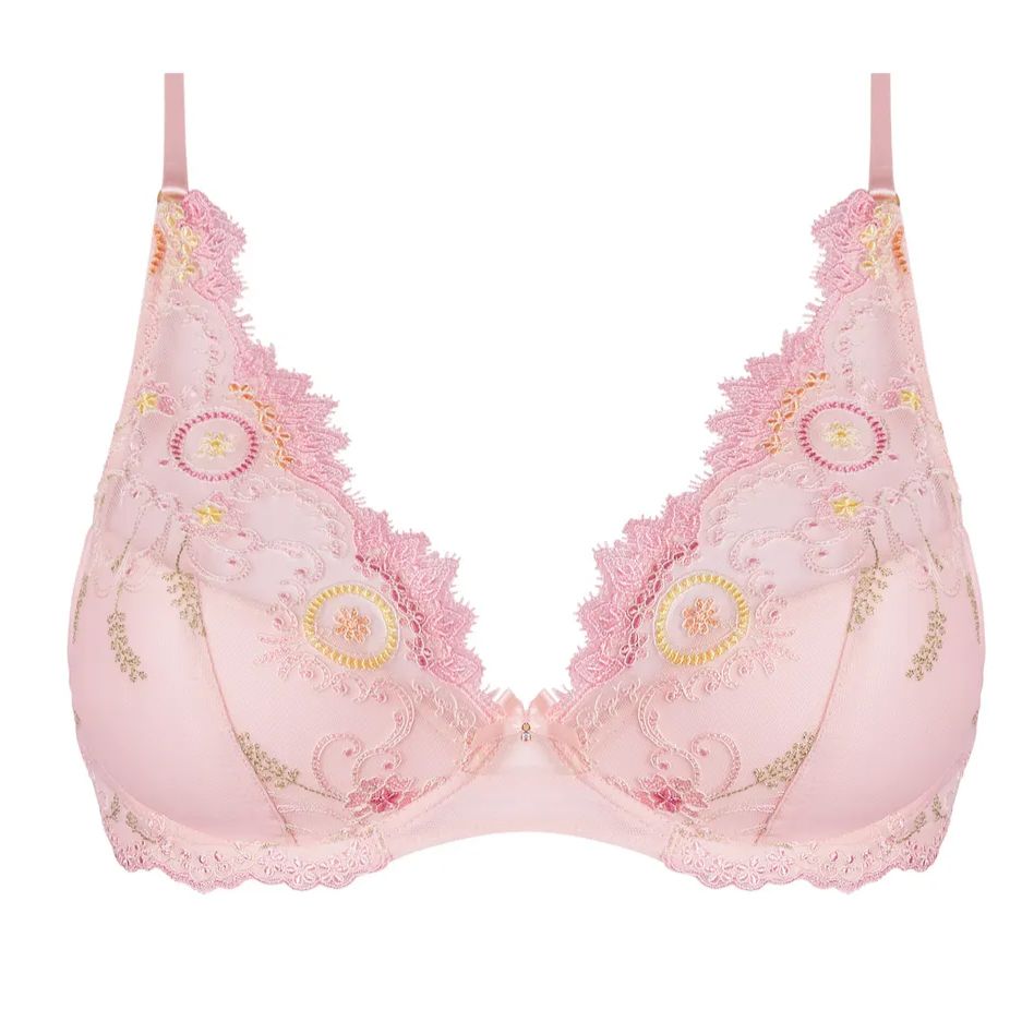 Lise Charmel Waouh Mon Amour Padded Demi Cup ACH7056-Anna Bella Fine Lingerie-Amour Aurore-32-B