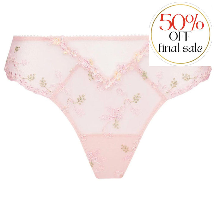 Lise Charmel Waouh Mon Amour Thong ACH0056-Panties-Lise Charmel-Amour Aurore-XSmall-Anna Bella Fine Lingerie, Reveal Your Most Gorgeous Self!