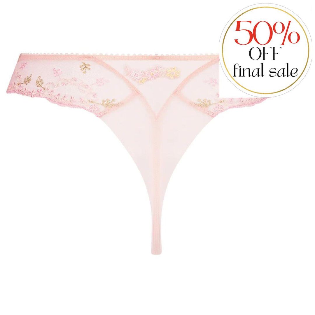 Lise Charmel Waouh Mon Amour Thong ACH0056-Panties-Lise Charmel-Amour Aurore-XSmall-Anna Bella Fine Lingerie, Reveal Your Most Gorgeous Self!
