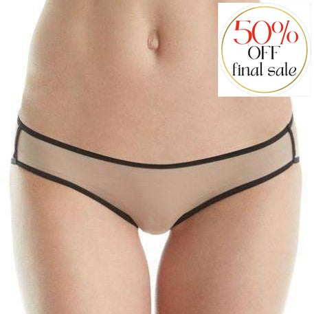 Little Bra Company Julia Brief-Anna Bella Fine Lingerie-Nude Black-Small-